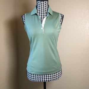 Olive Green Nike Golf Dry Fit Polo